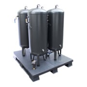 Aerotec ketelbatterij 4 x 90L - 11 bar gepoederd