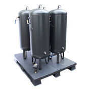 Aerotec ketelbatterij 4 x 90L - 11 bar gepoederd-3