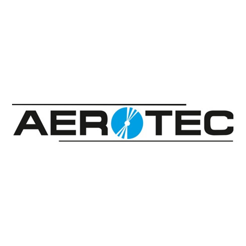Aerotec Kit pistola ad aria compressa HVLP 1l 130-200l/min 2-3bar