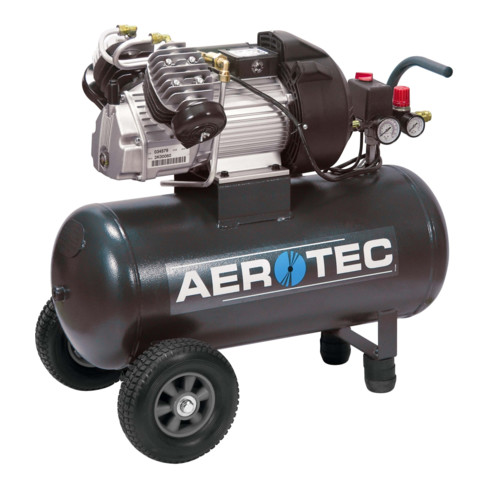 Aerotec Kompressor 400-5, 390L/250L/10bar/50L/2,2KW/fahrbar/230V