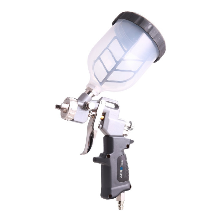 Aerotec Lackierpistole TECH ST 1,5 mm Düse mit PP Fließbecher