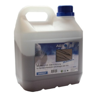 Aerotec Materiale per sabbiatura 1,5 L Granulometria 0,5- 0,8mm