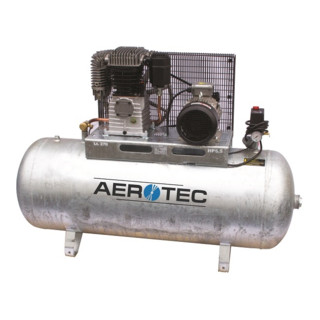 Aerotec N59-270 Z PRO couché - 400 Volt galvanisé Compresseur lubrifié