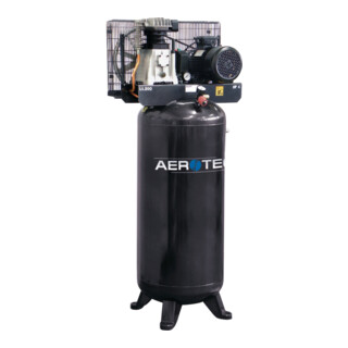 Aerotec Perslucht zuigercompressor compact 2 cilinders verticaal 400 V