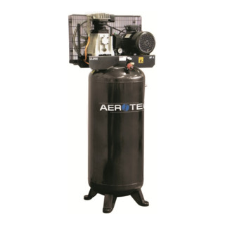 Aerotec Perslucht zuigercompressor compact 2 cilinders verticaal 400 V
