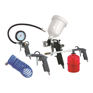 Aerotec persluchtcompressor accessoireset 5-delig