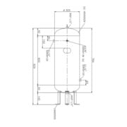 Aerotec persluchtketel Tankketel 50 L verticaal-3