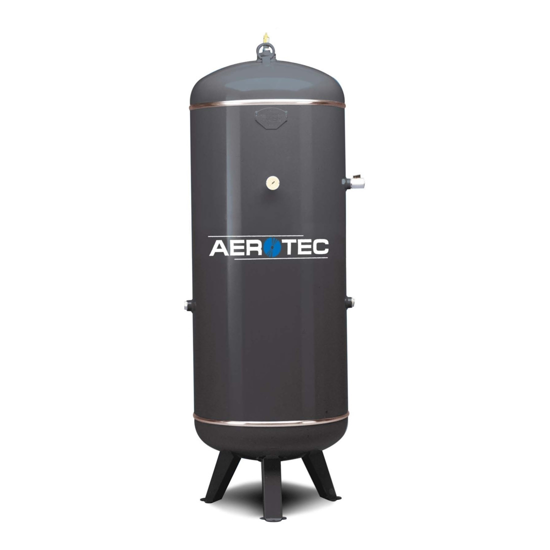 Aerotec persluchttank 1000 L verticaal - 11 bar met montageset