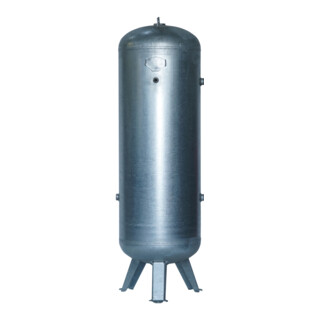 Aerotec persluchttank 500 L verticaal - 11 bar gegalvaniseerd AD2000 met montageset