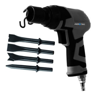 Aerotec Pneumatische beitelhamer CSP 150 Set 4500min-¹ 11mm zeskant 4-5 J