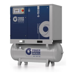 Aerotec Schraubenkompressor KELVIN 7,5-10 270L Tank mit Trockner