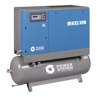 Aerotec schroefcompressor KELVIN 11-10 270L tank met droger