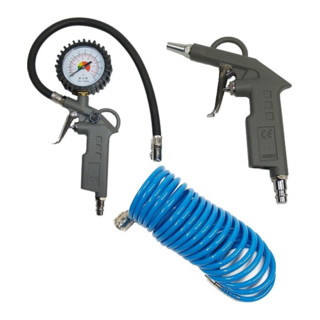 Aerotec Set di accessori per compressore pneumatico, 3pz.