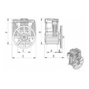 Aerotec SHM K28 Gruppo - 2 cilindri - doppio stadio - con postraffreddatore-3