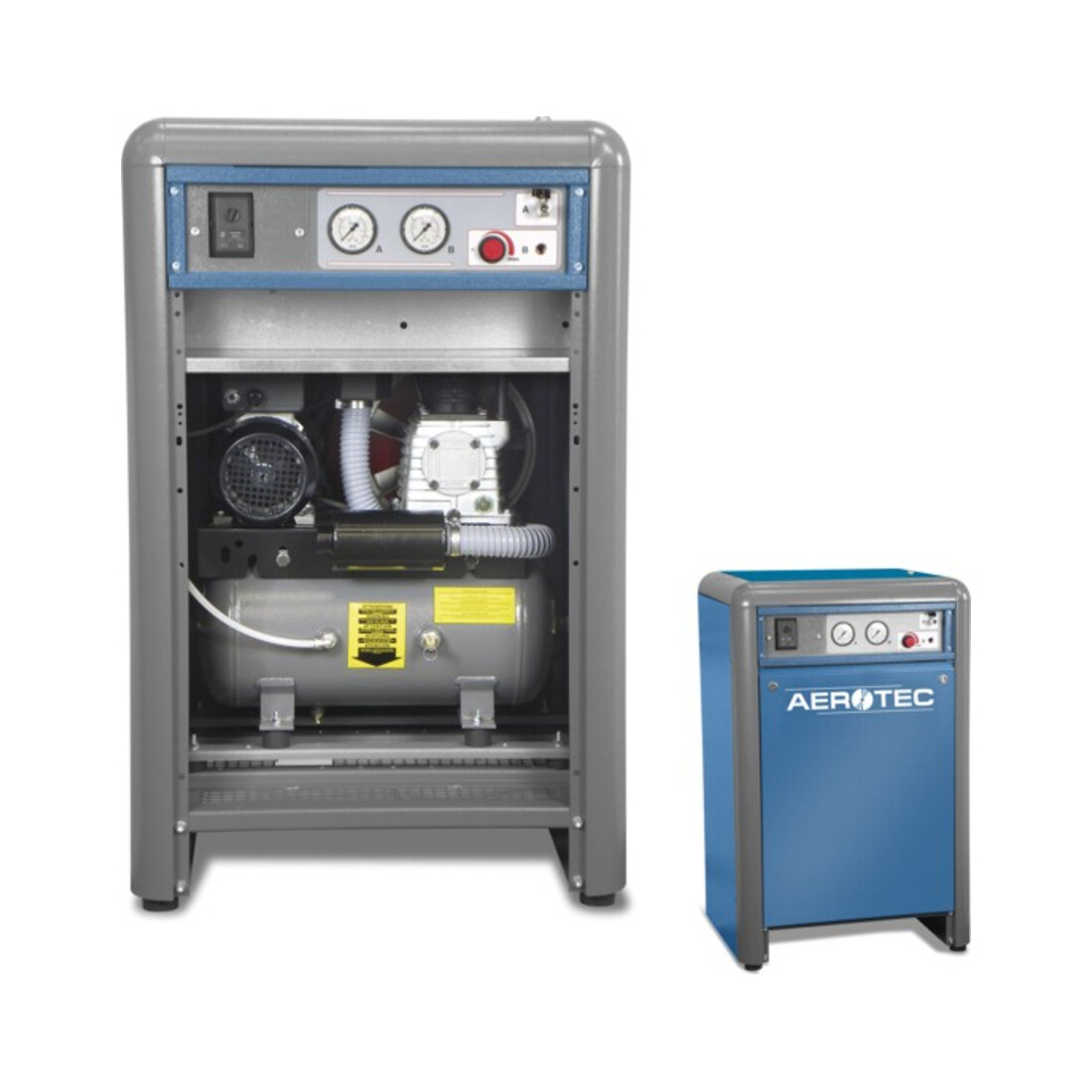 Aerotec Silent Basis PRO B-AK25-10 V-snaar compressor 3 KW- 10 Bar