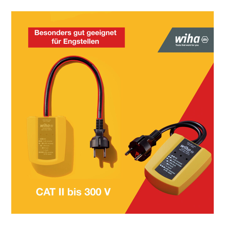 Afficheur de rotation du champ magnétique Wiha 100 - 700 V CA, CAT IV