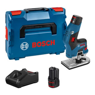 Affleureuse sans-fil Bosch GKF 12V-8 L-BOXX