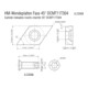 Affleureuse sans fil KFM 18 LTX 3 RF metabo, MetaLoc