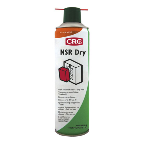 Agent de démoulage NSR DRY incolore en bombe de 500 ml CRC