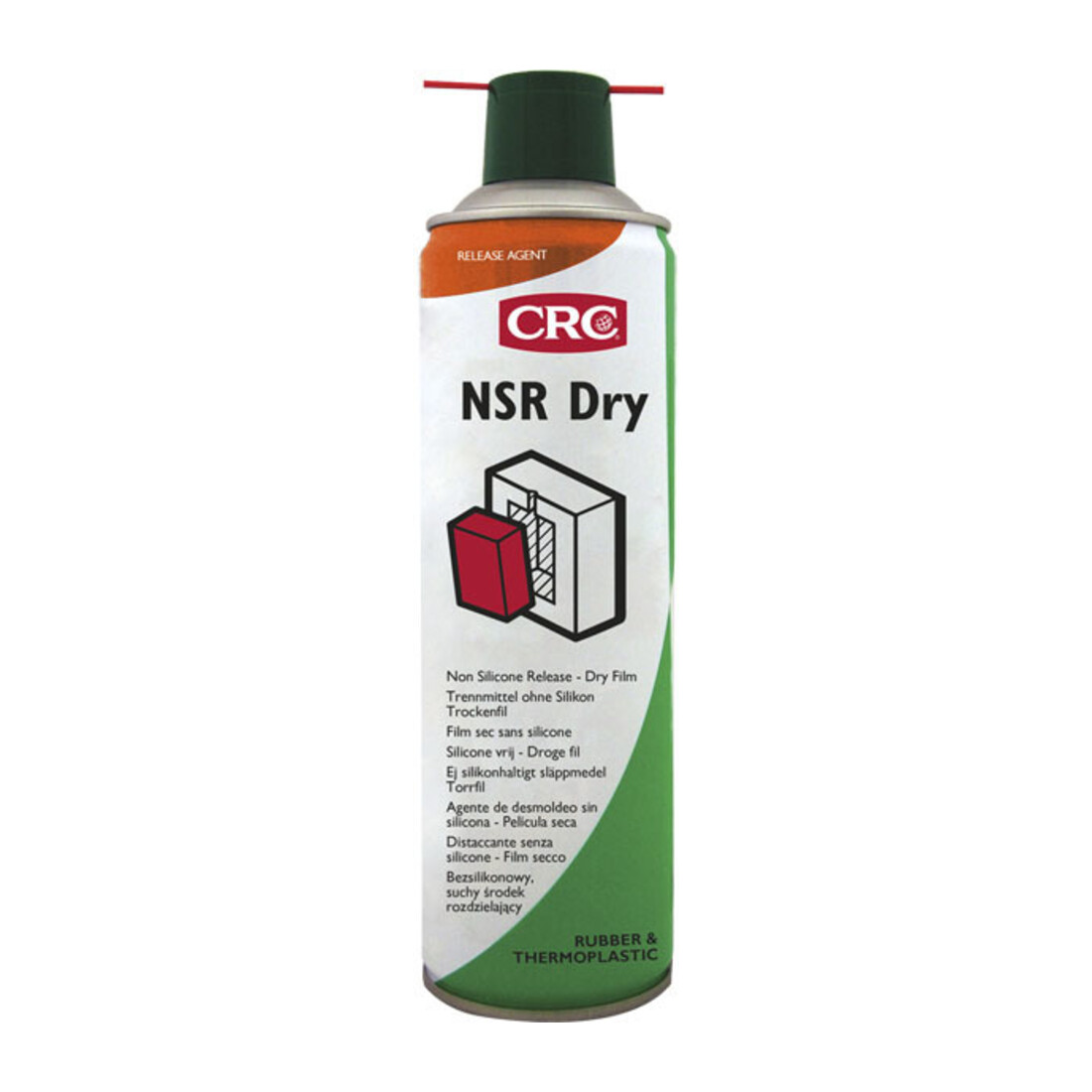 Agent de démoulage NSR DRY incolore en bombe de 500 ml CRC