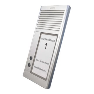 AGFEO Interphone DoorSpeak 2 2 sonnettes alu IP33