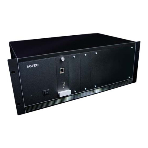Agfeo Mod.Kommunikationssystem 19Z 4HE schwarz ES 730 IT