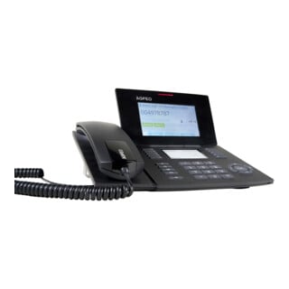 AGFEO Systemtelefon ST 56 SENSORfon schwarz