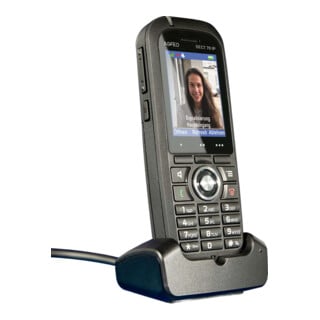 AGFEO Téléphone DECT-IP DECT 70 IP écran couleur 2" noir