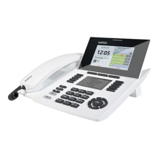 AGFEO Téléphone système ST 56 SENSORfon blanc pur rws