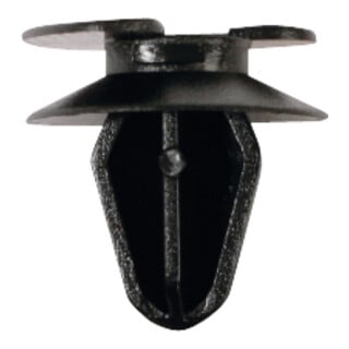 Agrafes, noir pour Opel, pack de 10