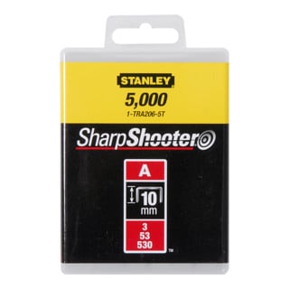 Agrafes Stanley type A 10mm 5000 pcs.