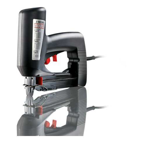 Agrafeuse électrique J 165 extra power 53 / 8-20 , 53F / 8-18 mm J/16-19 mm NOVU