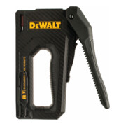 Agrafeuse manuelle et cloueuse 2 en 1 DEWALT en fibre de carbone pour agrafes de 6-14mm et clous à tête de 12, 15mm type 18 DWHT80276-0-2