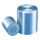Aimant cylindrique D.6xH.10mm lisse adhérence 2N BELOH