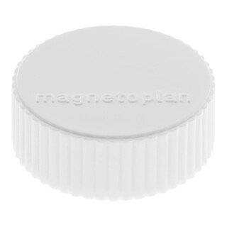 Aimant D34mm VE10 Force d'adhérence 2000 g blanc