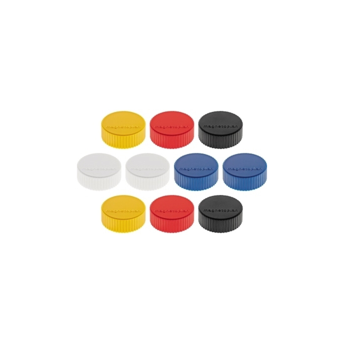 Aimant D34mm VE10 Force d'adhérence 2000 g blanc