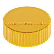 Aimant D34mm VE10 Force d’adhérence 2000 g jaune