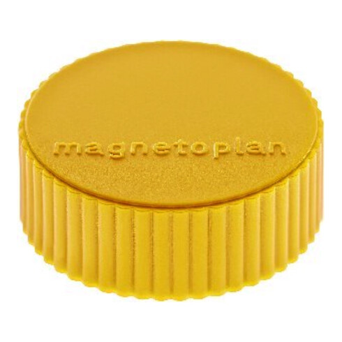 Aimant D34mm VE10 Force d’adhérence 2000 g jaune