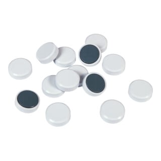 Aimant Eichner à facettes pour bordures 30 mm force de maintien 0,6 kg blanc