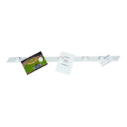 Aimant Eichner à facettes pour bordures 30 mm force de maintien 0,6 kg blanc-3