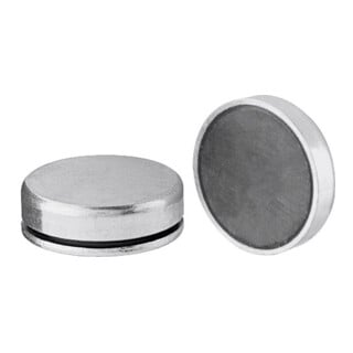 Aimant plat sans taraudage, Ferrite,⌀: 32 mm