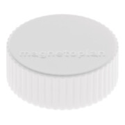 Aimant Super blanc Ø34×H13mm force d’adhérence 2 kg