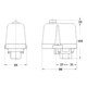 Aircraft Druckschalter CONDOR MDR 4 / 16 A 8-16 bar