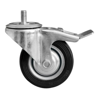 Aircraft Lenkrolle mit Metallbremse für Kompressoren 50 100L Kessel