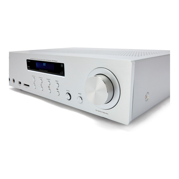 aiwa Amplificateur stéréo avec Bluetooth, USB, SD-MP3 AMU120BTSR