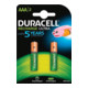 Akku Duracell Micro AAA HR03 800mAh, 2 Stück/ Pack-1