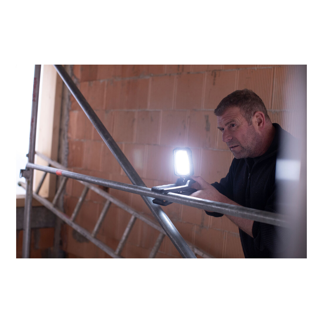 Akku LED Arbeitsleuchte MA Clip, IP65