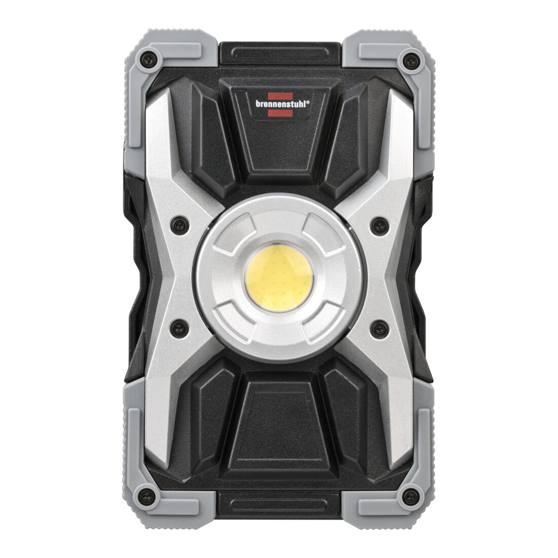 Brennenstuhl Akku LED Arbeitsstrahler RUFUS / LED Arbeitsleuchte für Werkstatt