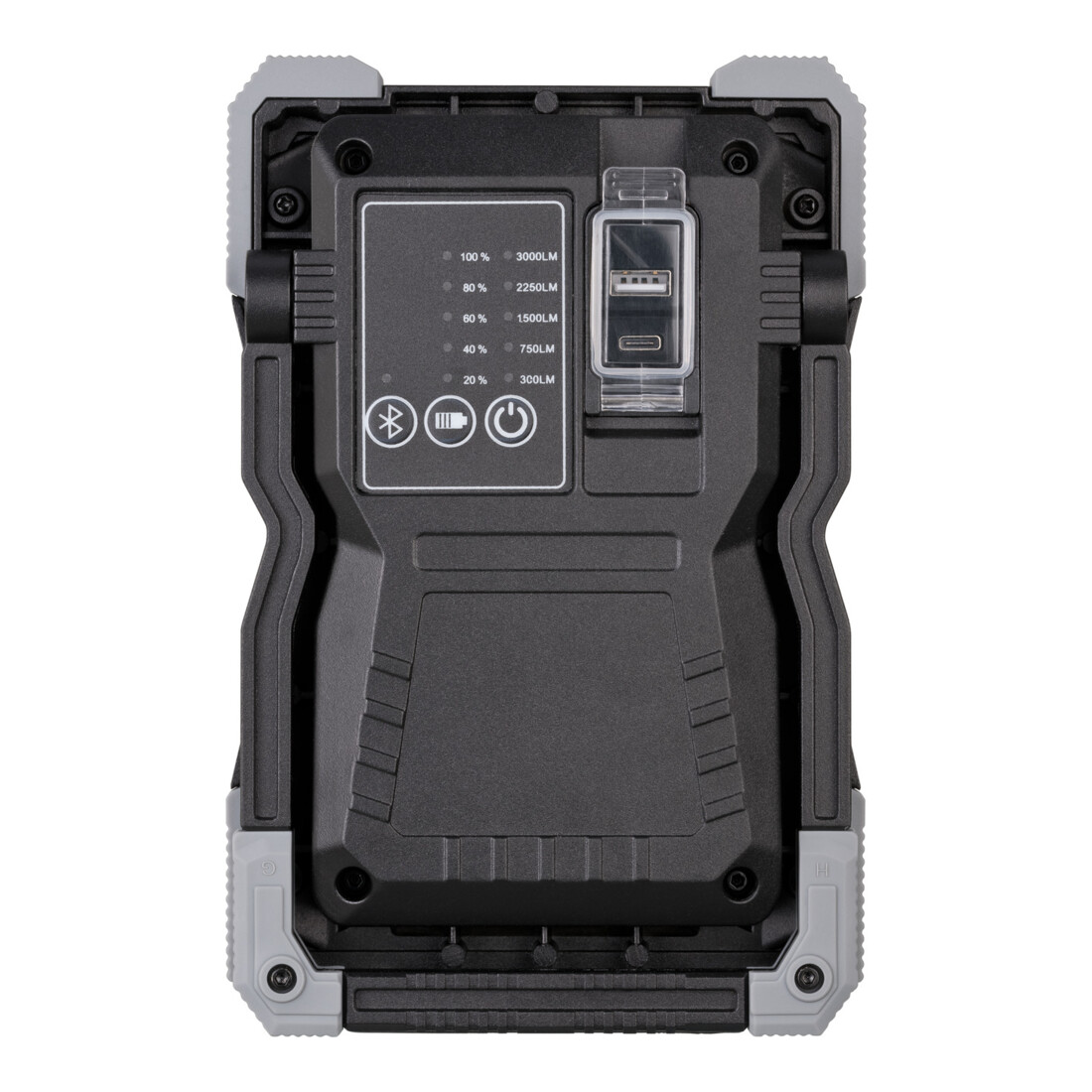 Akku LED Arbeitsstrahler RUFUS 3010 MA, 3000lm, IP65, mit Bluetooth® Lautsprecher