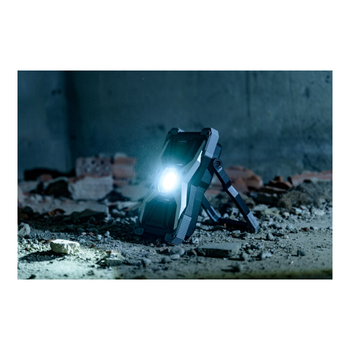Akku LED Arbeitsstrahler RUFUS 3010 MA, 3000lm, IP65, mit Bluetooth® Lautsprecher